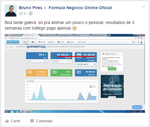 Fórmula Negócio Online funciona